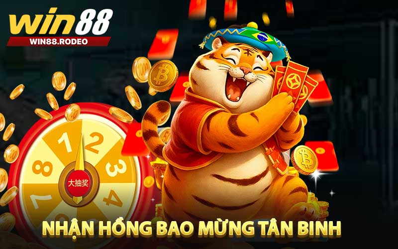 WIN88 tặng tiền trải nghiệm - Nhận hồng bao mừng tân binh
